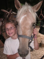 Fun during horse camp at Arrowmont